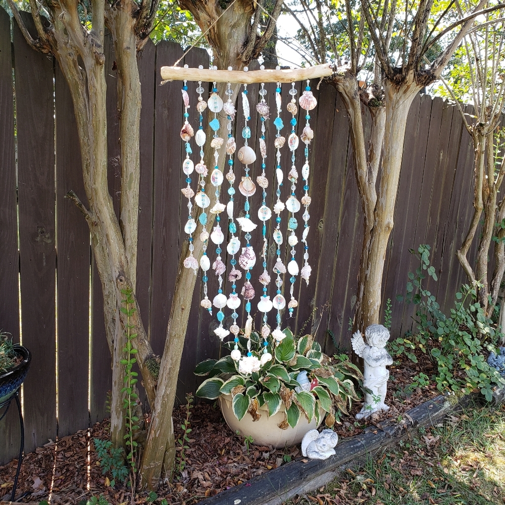Seashell Wall Hanging/Window Hanging/Boho Hanging